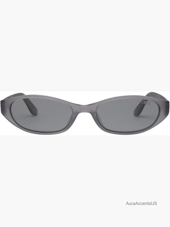 Women\'s Small Oval Acetate Sunglasses CR39 Lenses UV Protection main image 4